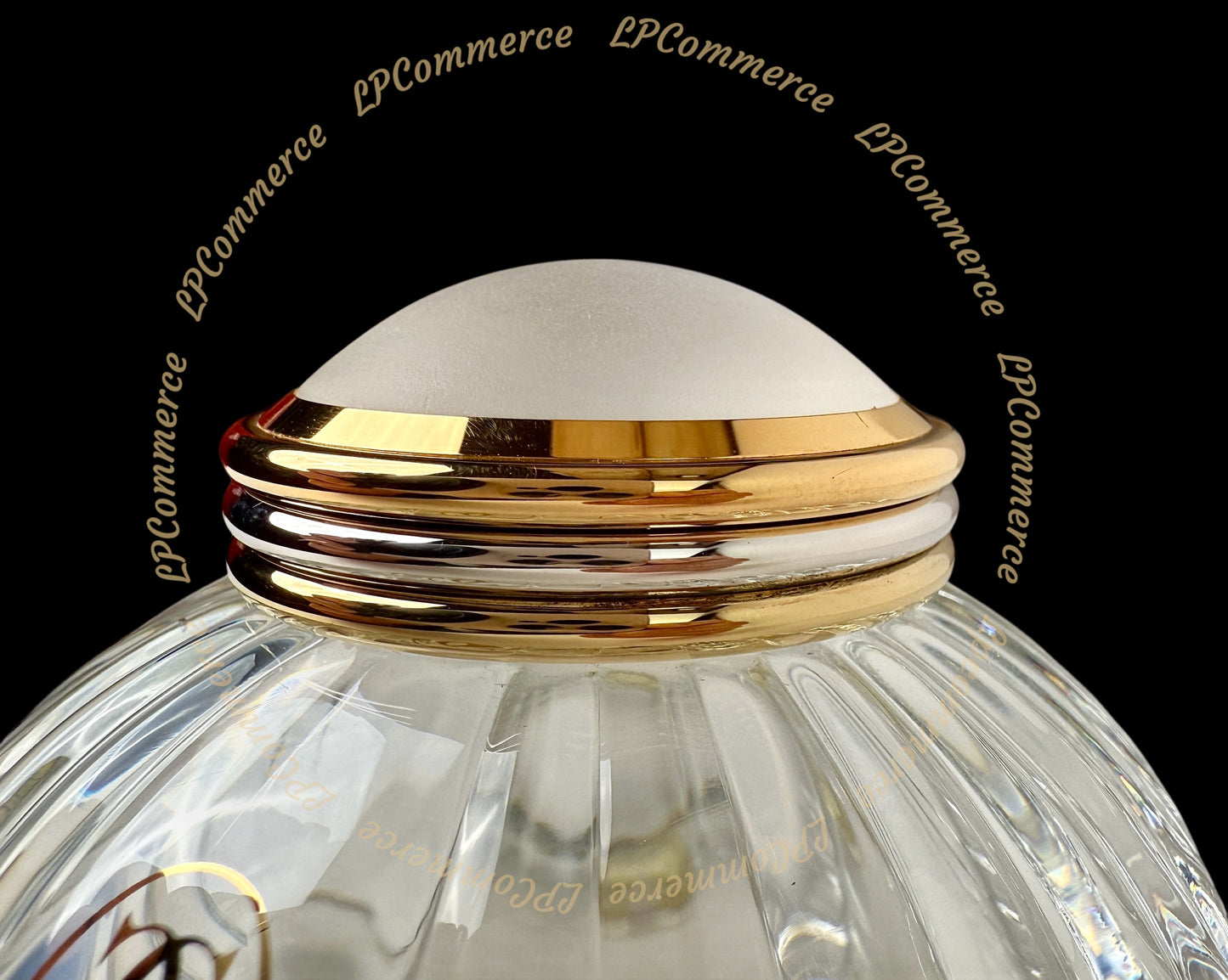Calamaio Cartier Trinity Santos NOS inchiostro penna stilografica inkwell box