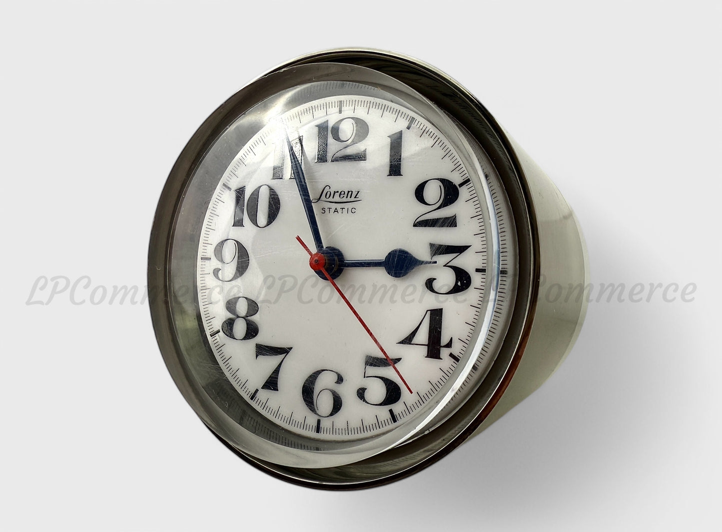 Orologio da tavolo Lorenz Static compasso d'oro 1960 table clock