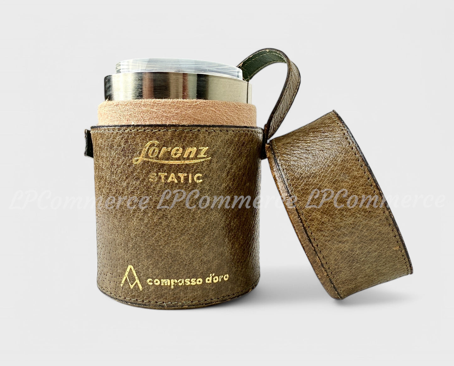 Orologio da tavolo Lorenz Static compasso d'oro 1960 table clock