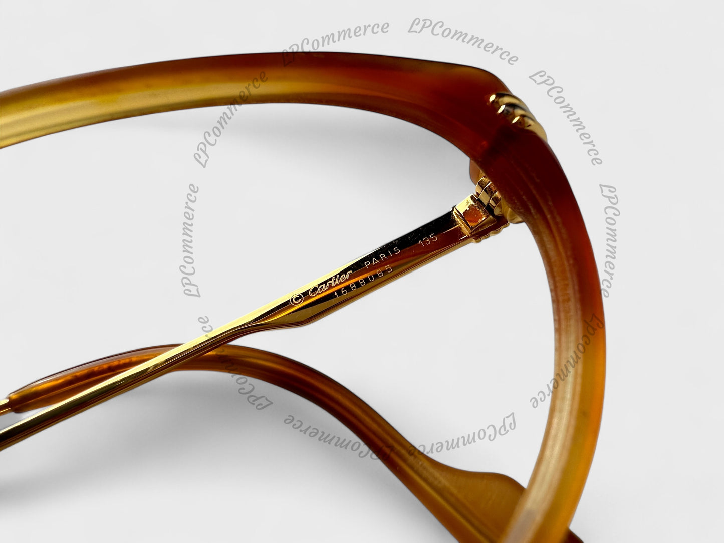 Occhiali Cartier Donna Trinity 52-18 box astuccio custodia sunglasses Santos