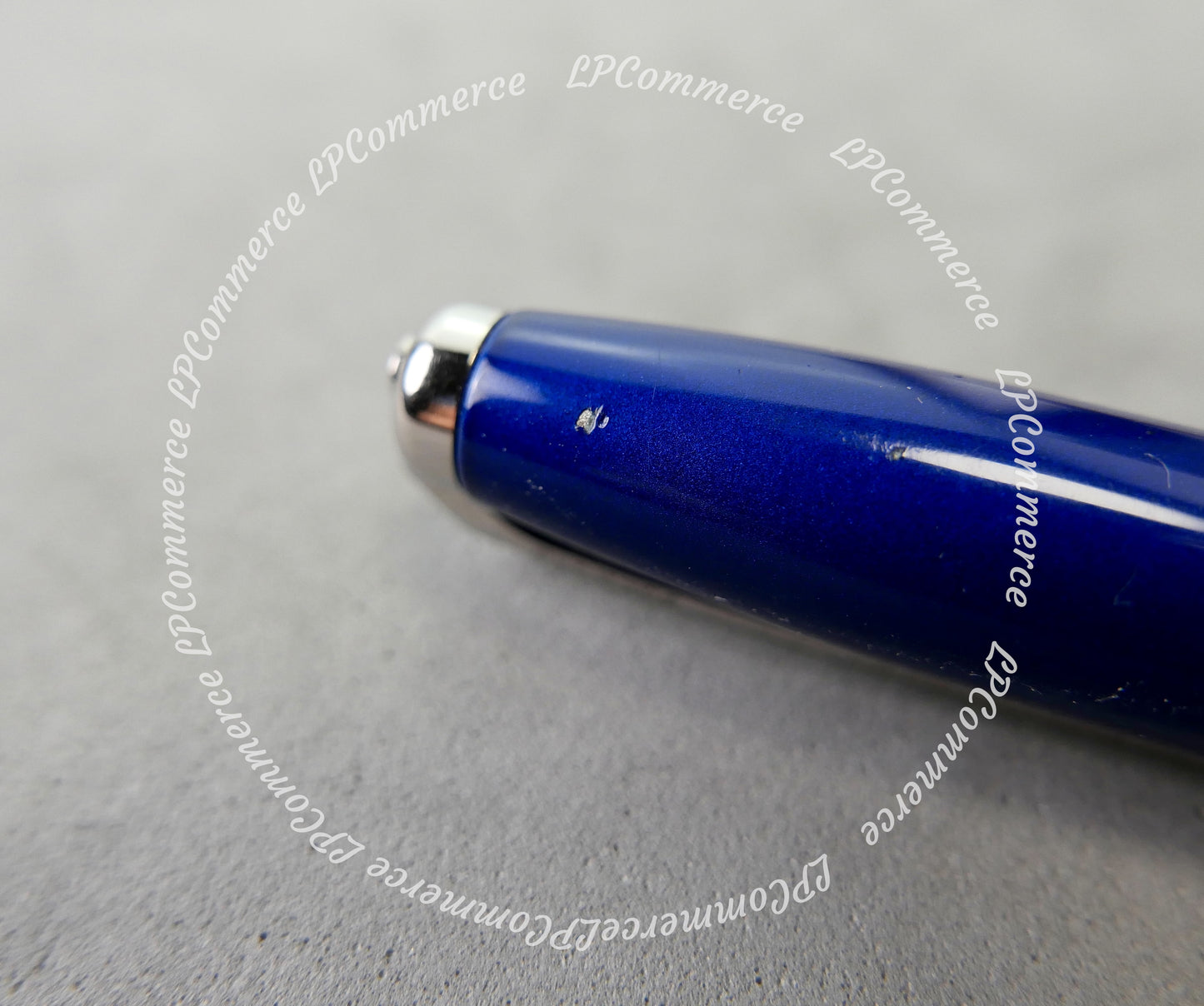 Penna sfera S.T. Dupont Fidelio Ballpoint box laque blu refill palladium