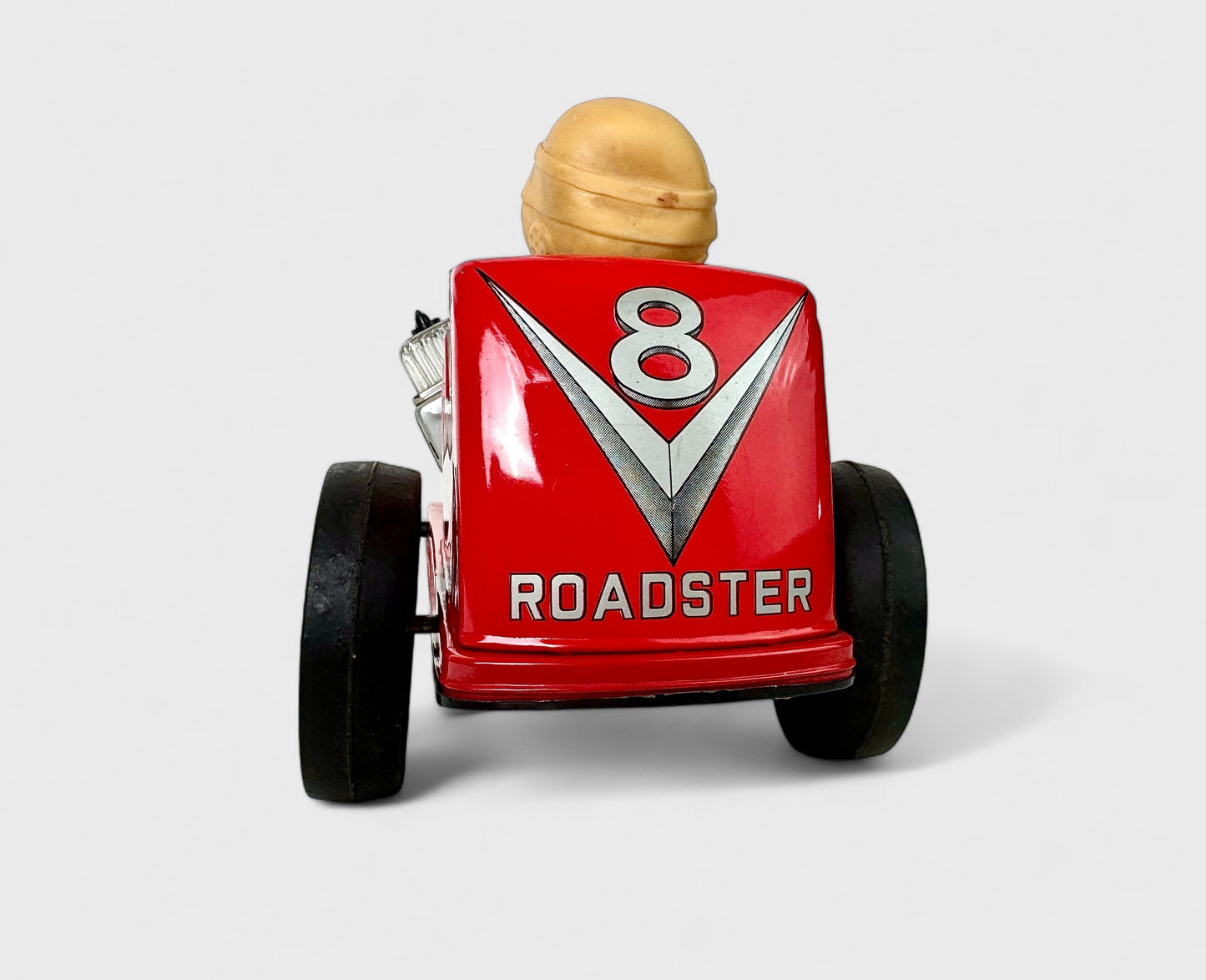 DAIYA Roadster V8 Tin Toy anni 50 Japan Battery FUNZIONANTE car giocattolo box
