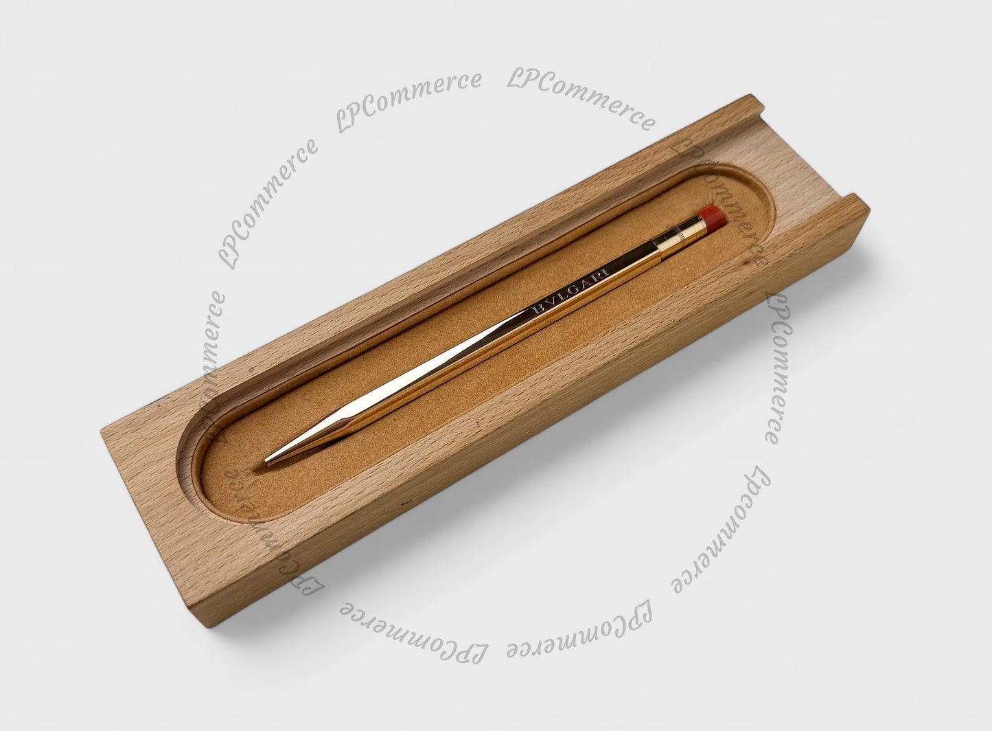 Penna Bulgari Argento massiccio 925 KOSKA matita NOS pen pencil corallo coral