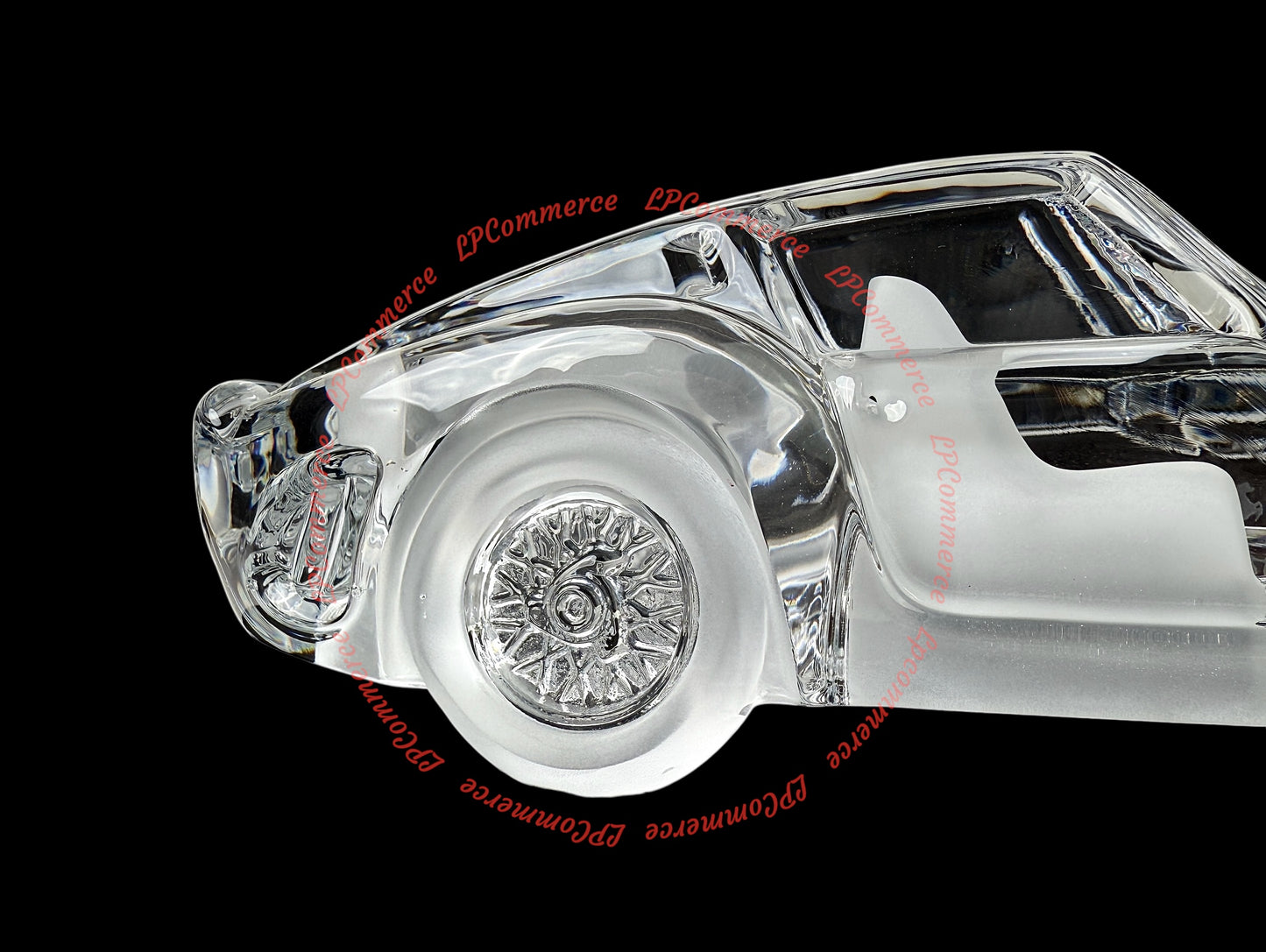 Ferrari 250 GTO cristallo Daum France big size 30cm glass rare