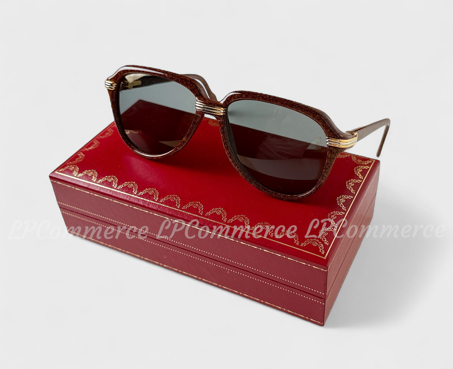 Occhiali da sole Cartier Vitesse vintage sunglasses box 58-15 lenti originali