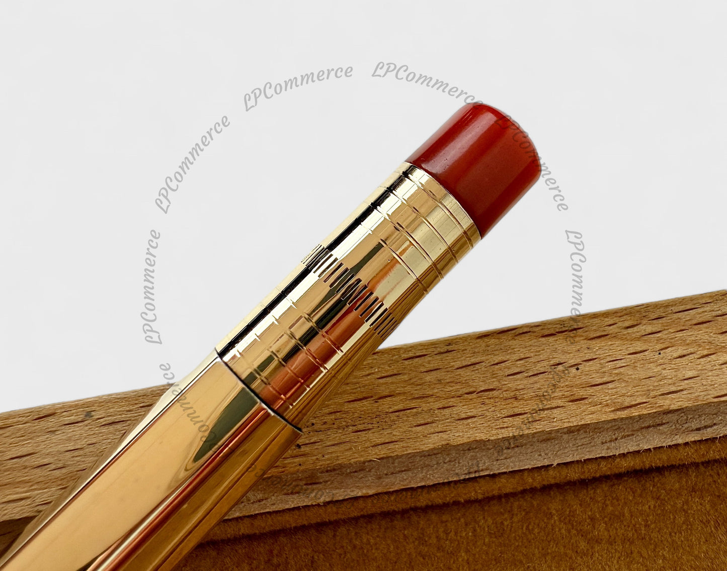 Penna Bulgari Argento massiccio 925 KOSKA matita NOS pen pencil corallo coral