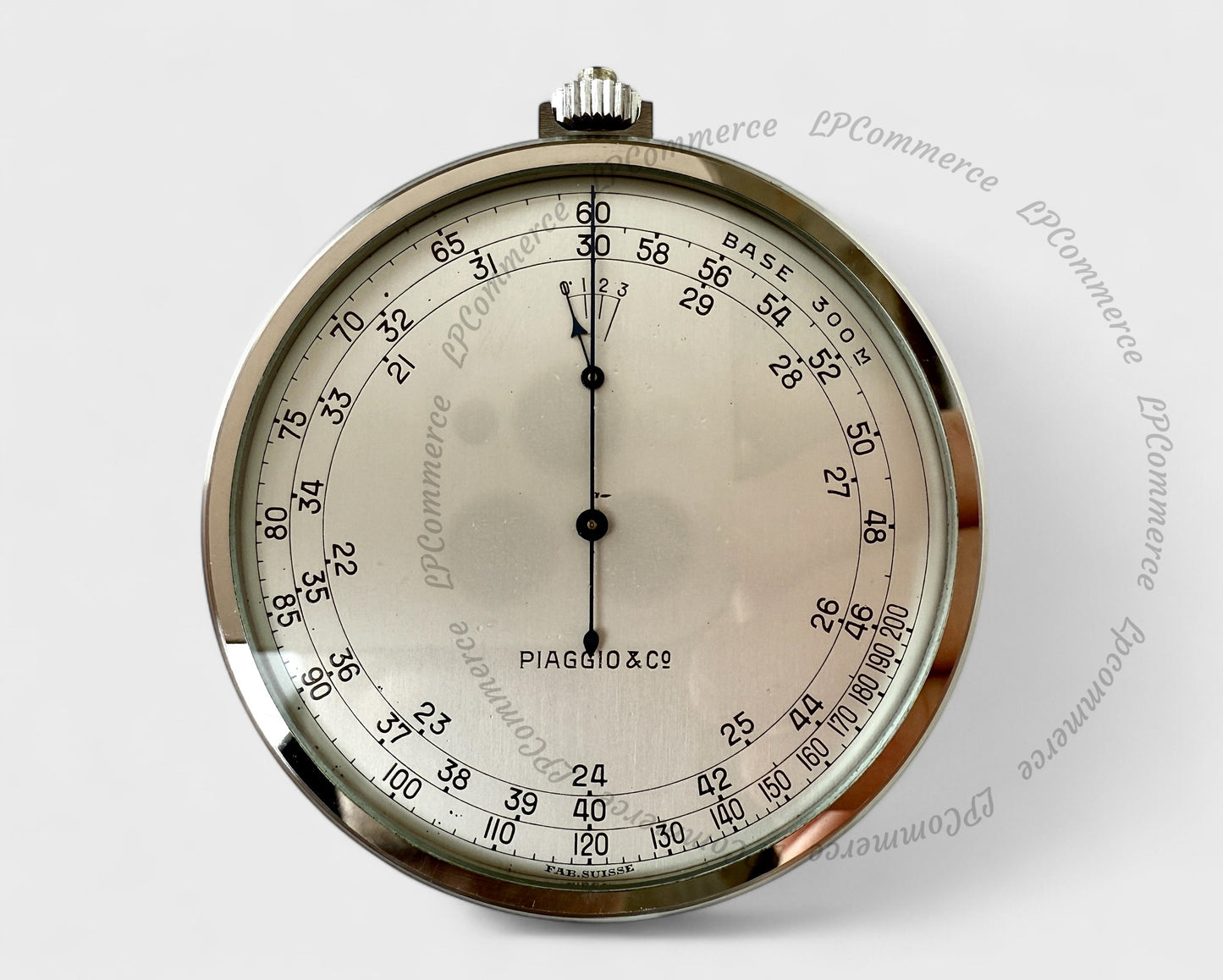 Cronometro Eberhard PIAGGIO anni 50 CA42 248 contapezzi stopwatch
