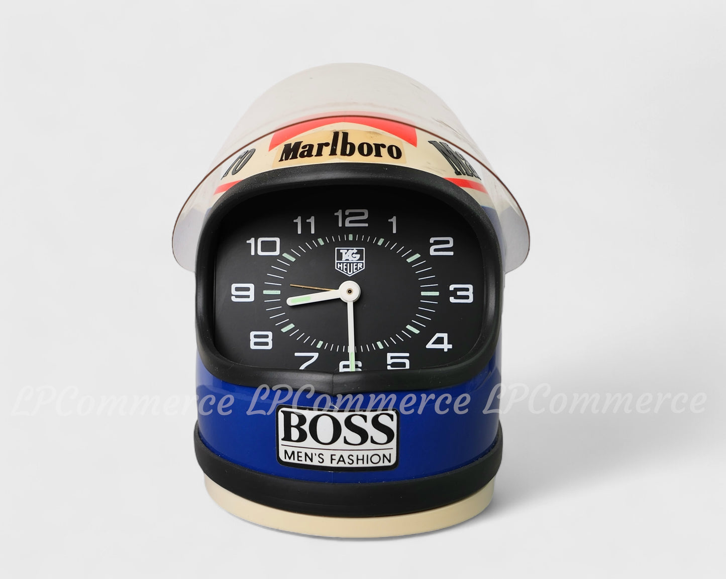 Orologio casco da tavolo Tag Heuer pubblicitario Marlboro table clock helmet