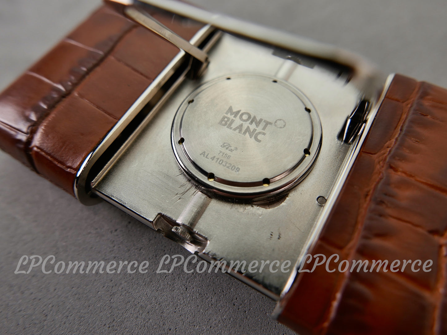 Orologio sveglia Montblanc funzionante travel clock wakes up tavolo table box