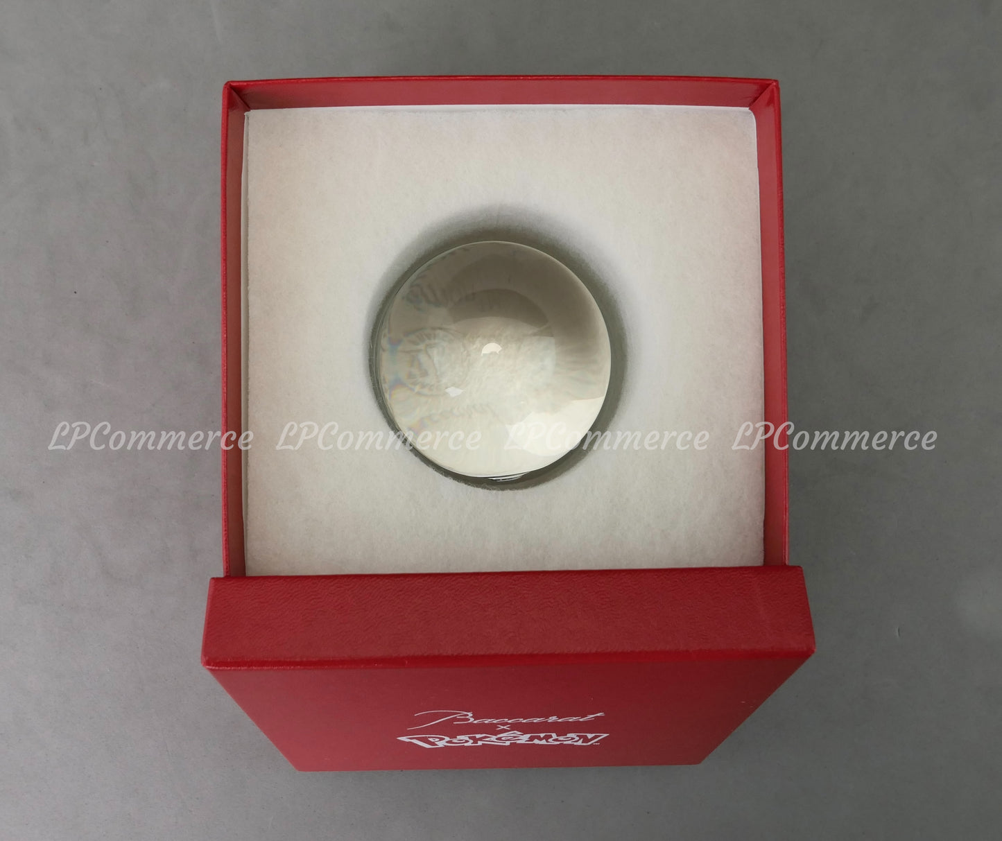 Cristallo Baccarat per Pokemon collezione 25 anni poké ball 2022 box Pikachu