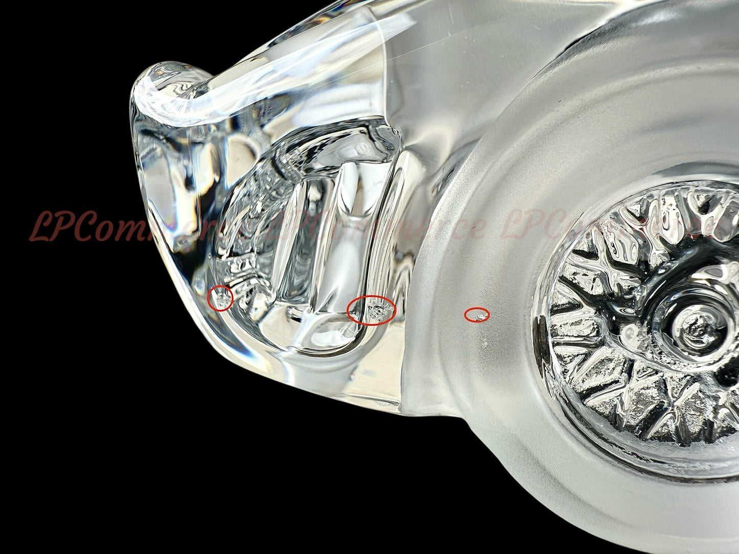 Ferrari 250 GTO cristallo Daum France big size 30cm glass rare