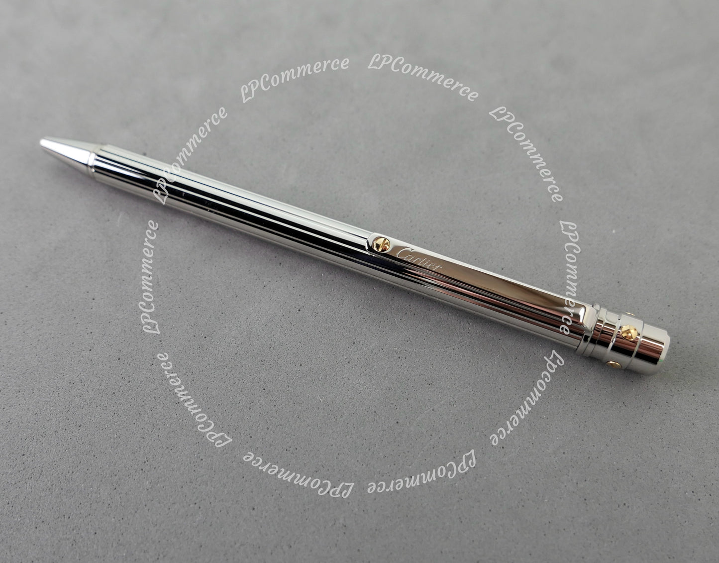 Penna a sfera Cartier Santos NOS box garanzia Ballpoint