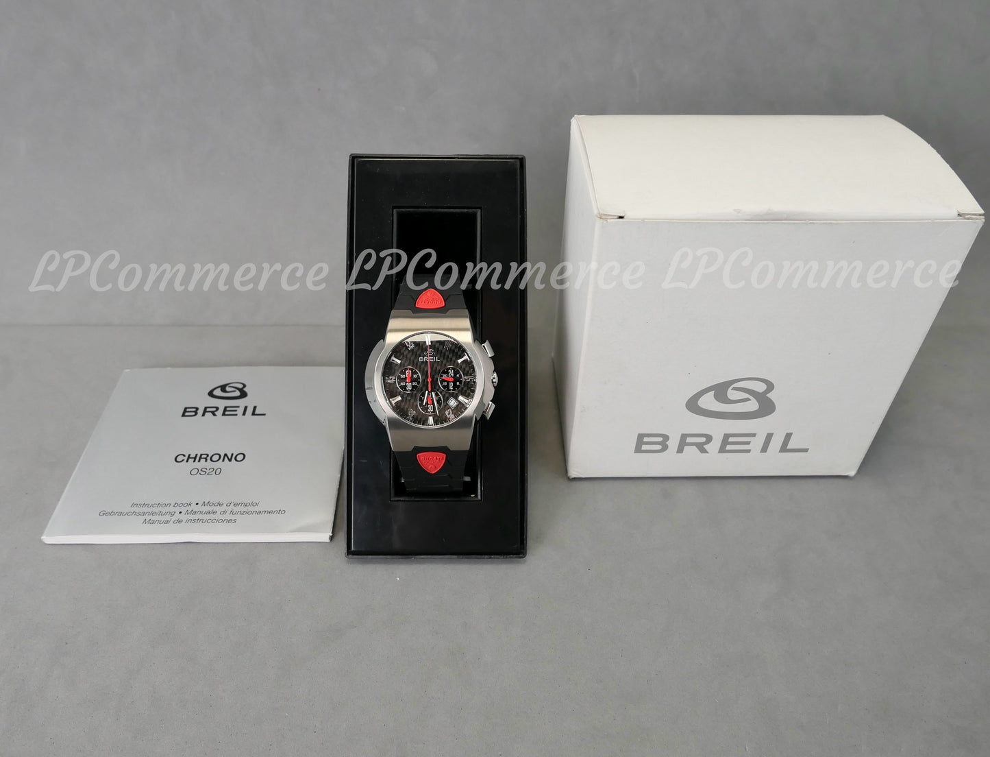 Orologio da polso Breil Ducati Corse NOS Titanium cronografo 996 916 748 watch