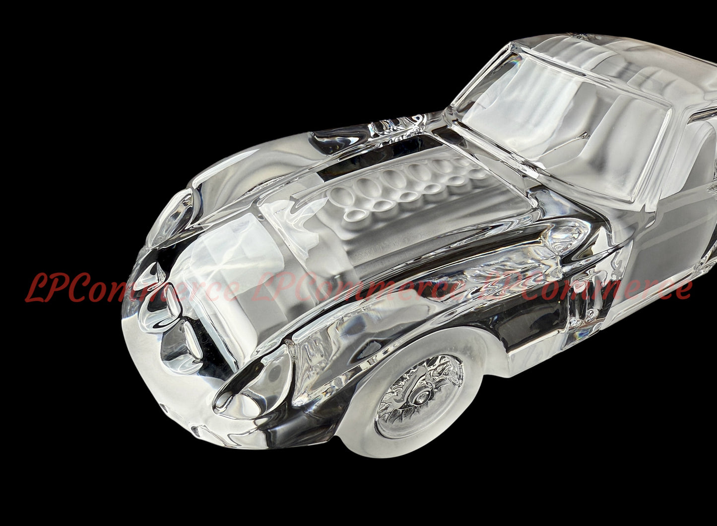 Ferrari 250 GTO cristallo Daum France big size 30cm glass rare