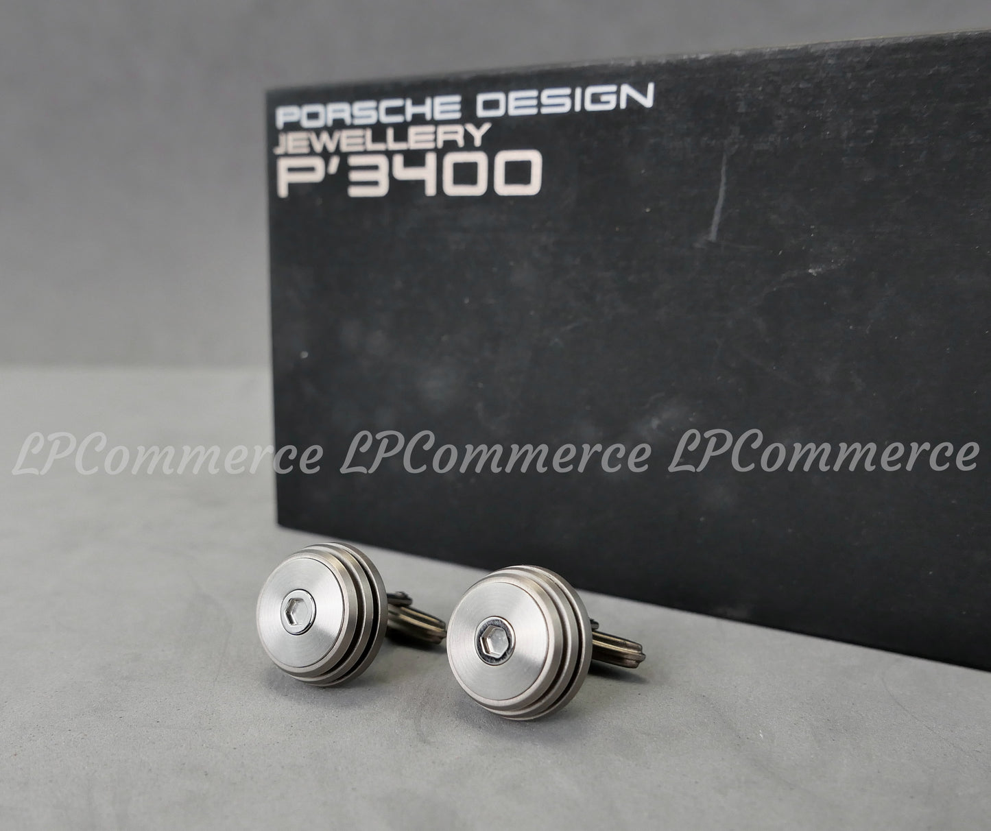 Gemelli Porsche Design P3400 NOS Jewellery Made in Germany Cufflink