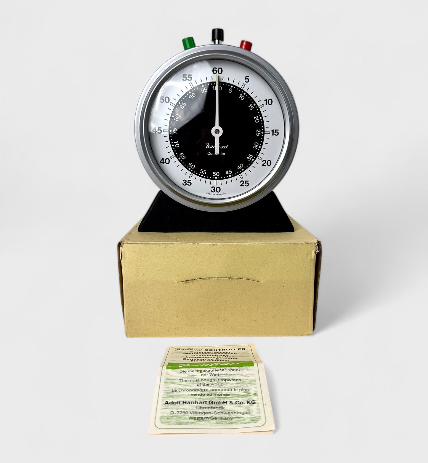 Cronometro da gara HanHart carica manuale stopwatch tavolo muro