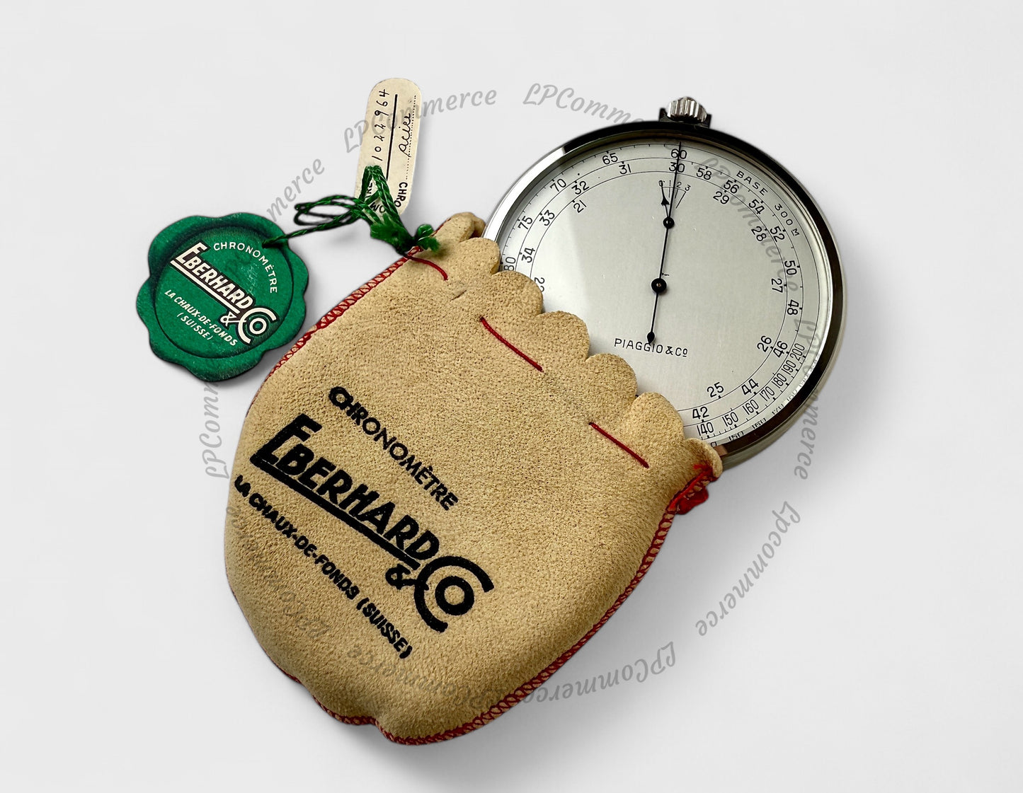 Cronometro Eberhard PIAGGIO anni 50 CA42 248 contapezzi stopwatch