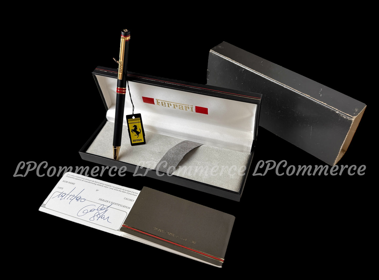 Penna sfera Ferrari Formula NOS F40 vintage box ballpoint pen