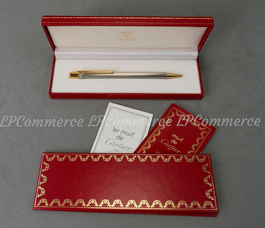 Penna Cartier Santos a sfera Ballpoint box vintage rare