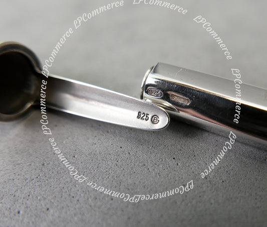 Penna Bic Argento Massiccio 925% Ballpoint silver solid box vintage design