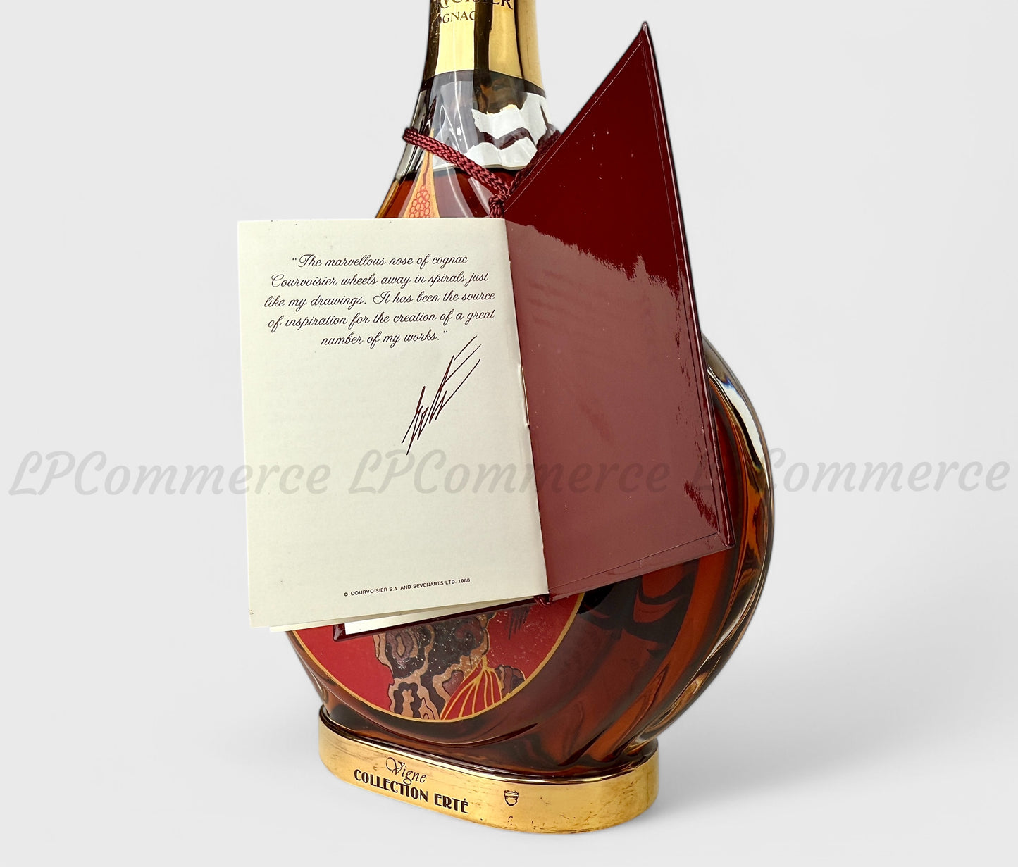Cognac Courvoisier collection Ertè