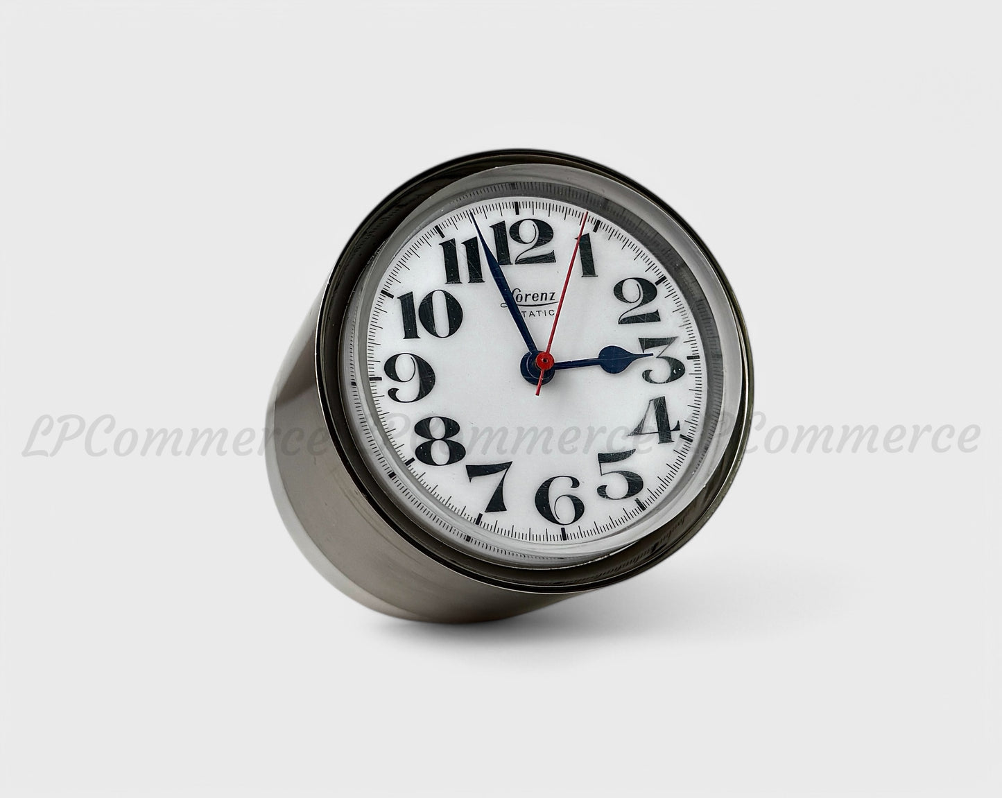 Orologio da tavolo Lorenz Static compasso d'oro 1960 table clock