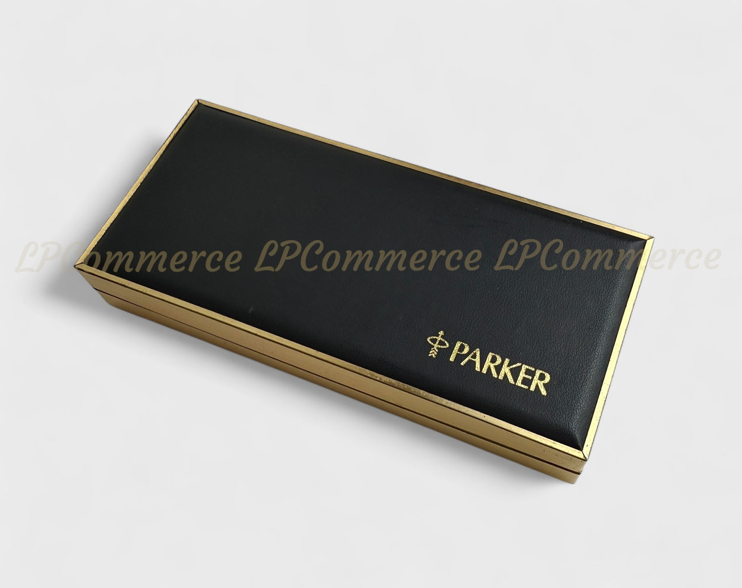 Penna Parker 75 Ciselè stilografica argento 925 oro 14K 585 box fountain pen