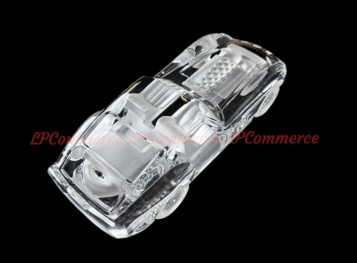 Ferrari 250 GTO cristallo Daum France big size 30cm glass rare