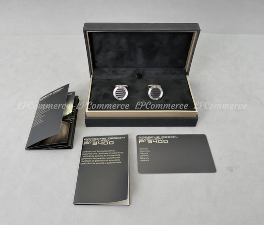 Gemelli Porsche Design NOS P3400 Jewellery twins 996 turbo Carrera
