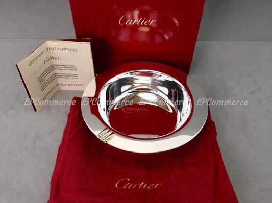 Ciotola Cartier Trinity svuota tasche in metallo svuotatasche empty pockets