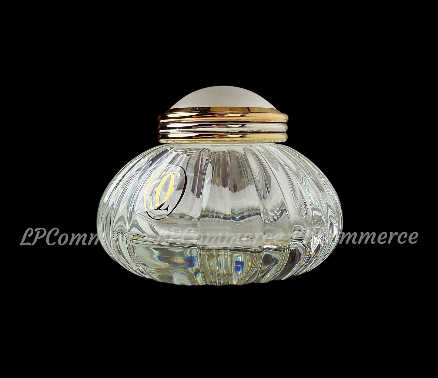 Calamaio Cartier Trinity Santos NOS inchiostro penna stilografica inkwell box