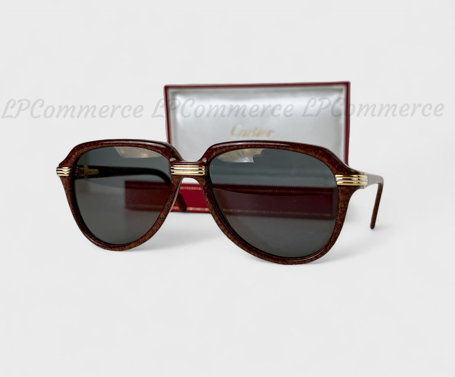 Occhiali da sole Cartier Vitesse vintage sunglasses box 58-15 lenti originali