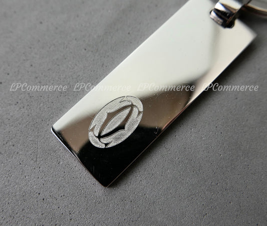 Portachiavi Cartier metallo keyring Keychain accessories anello