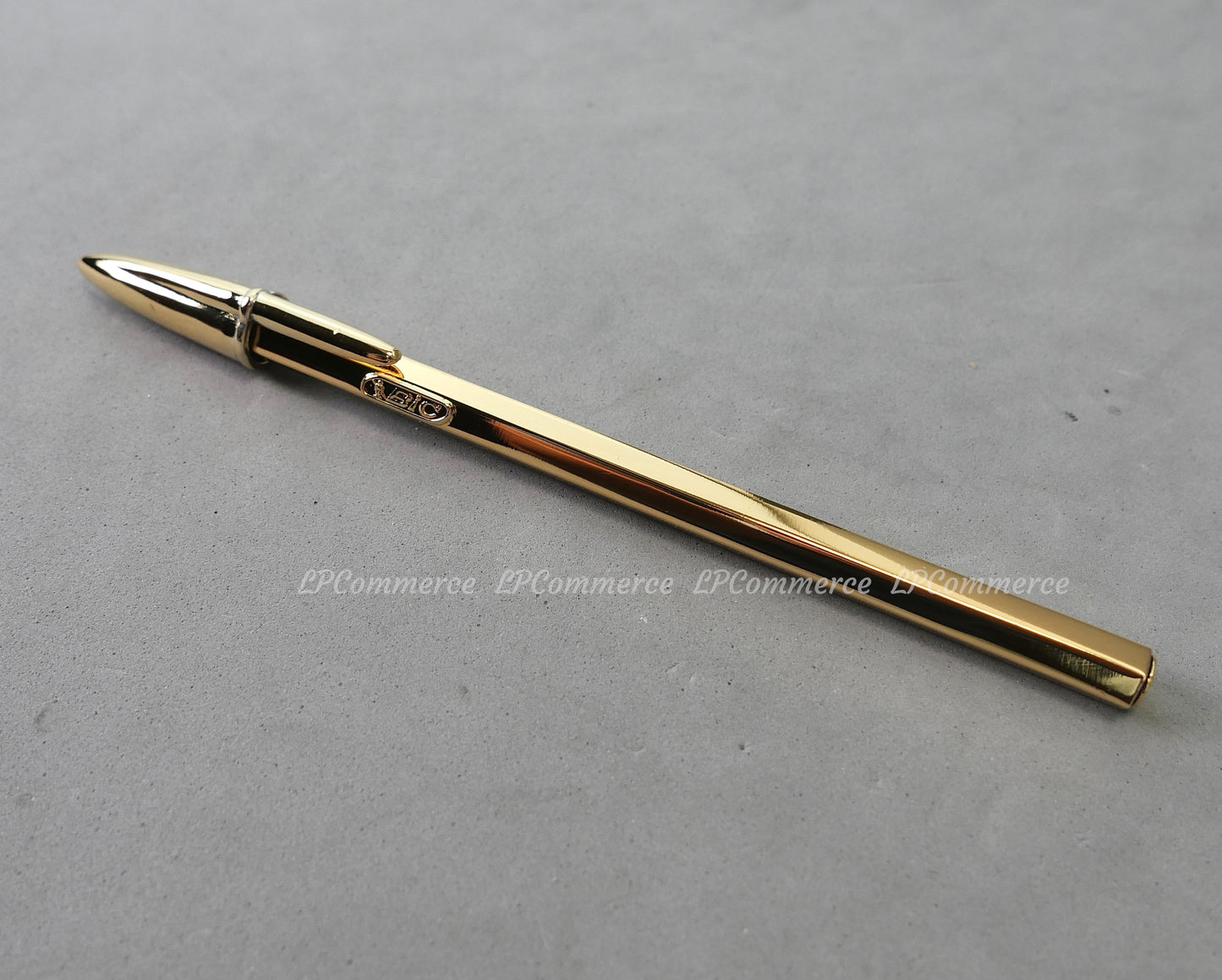 Penna Bic Argento Massiccio 925% GOLD Ballpoint silver solid box vintage design