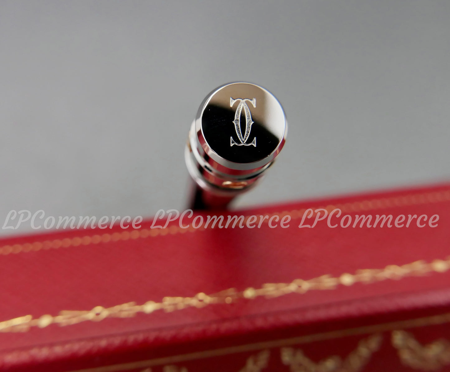Penna a sfera Cartier Santos NOS box garanzia Ballpoint