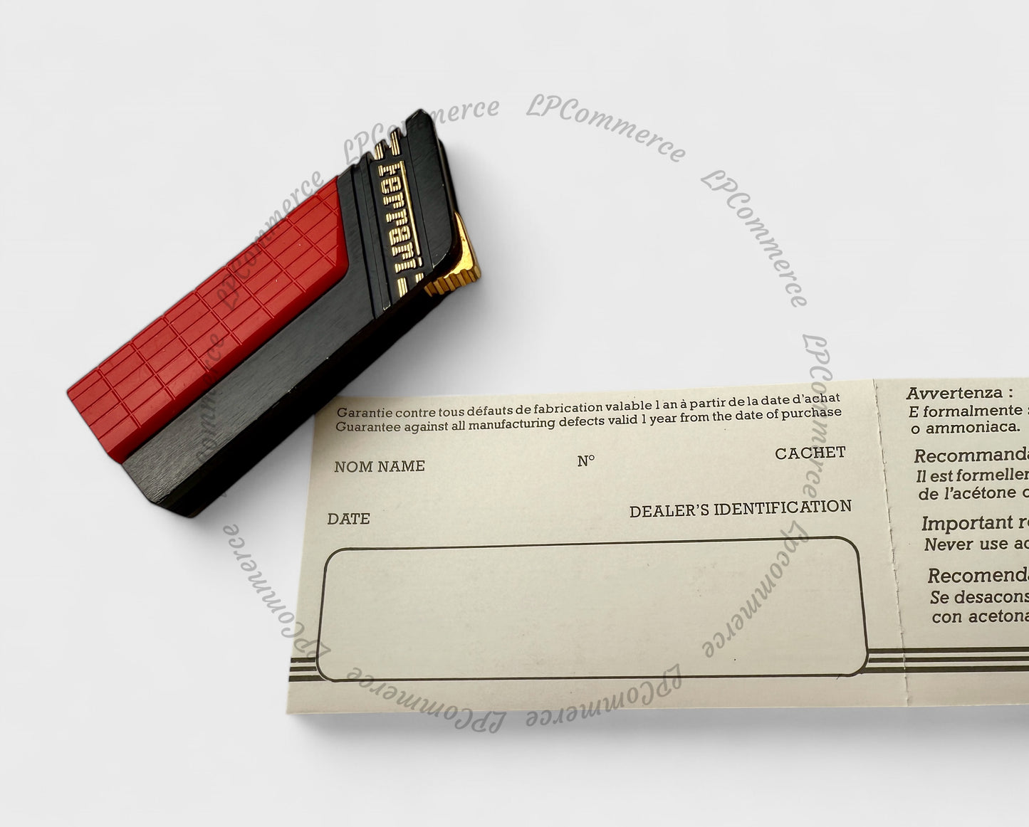 Accendino Ferrari Formula F40 vintage design lighter box anni 90