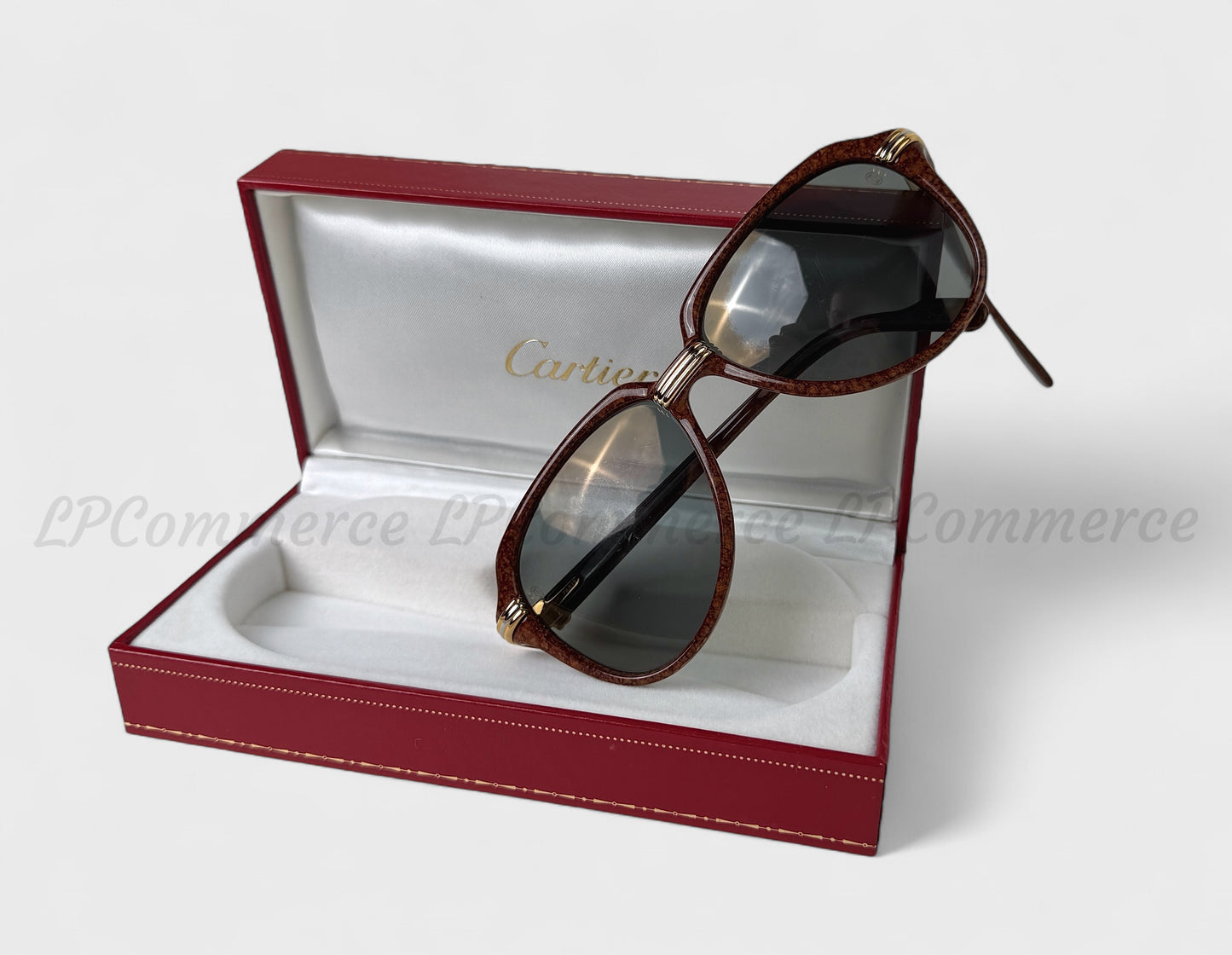 Occhiali da sole Cartier Vitesse vintage sunglasses box 58-15 lenti originali