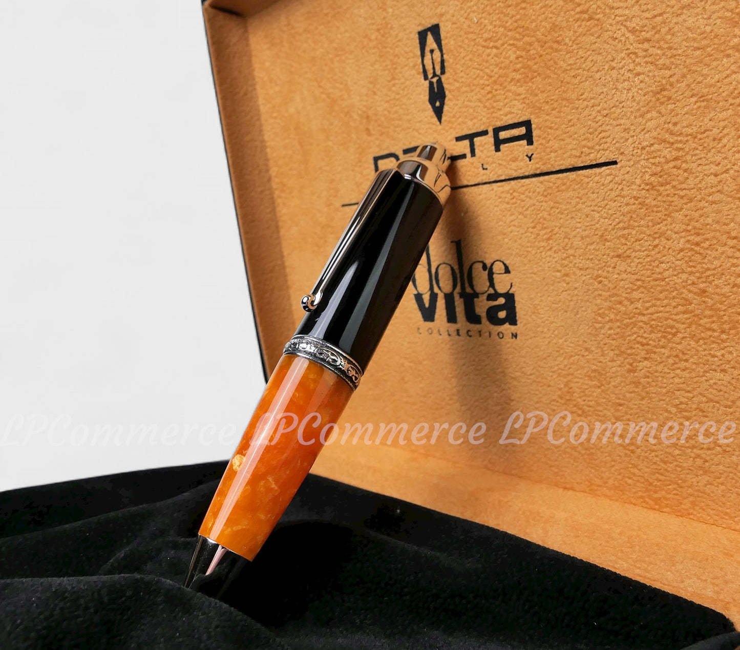 Penna sfera Delta Mini Dolce Vita Ballpoint pen box silver 925 dolcevita.