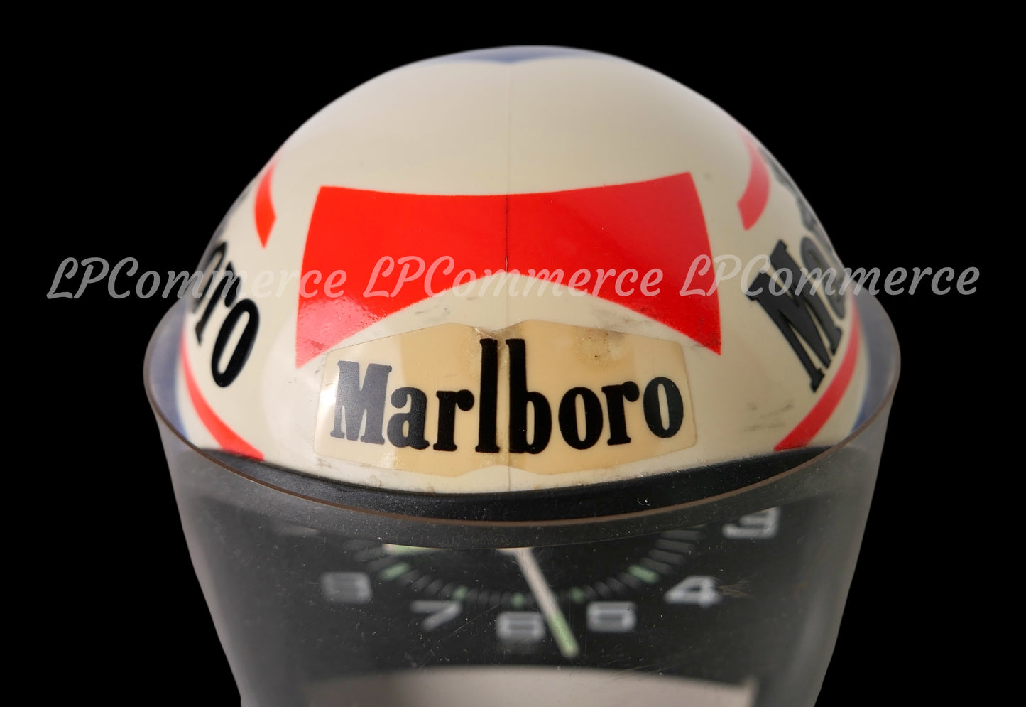 Orologio casco da tavolo Tag Heuer pubblicitario Marlboro table clock helmet