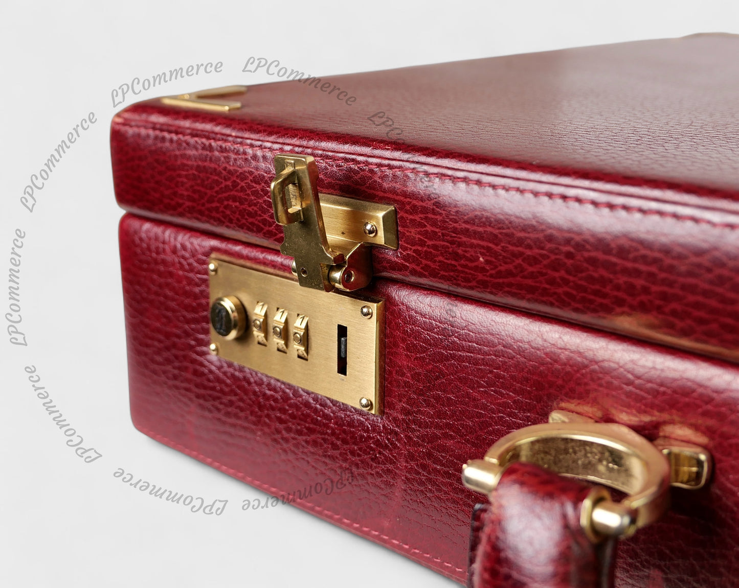 Valigia 24h Cartier borsa bag suitcase Santos Trinity pelle combinazione