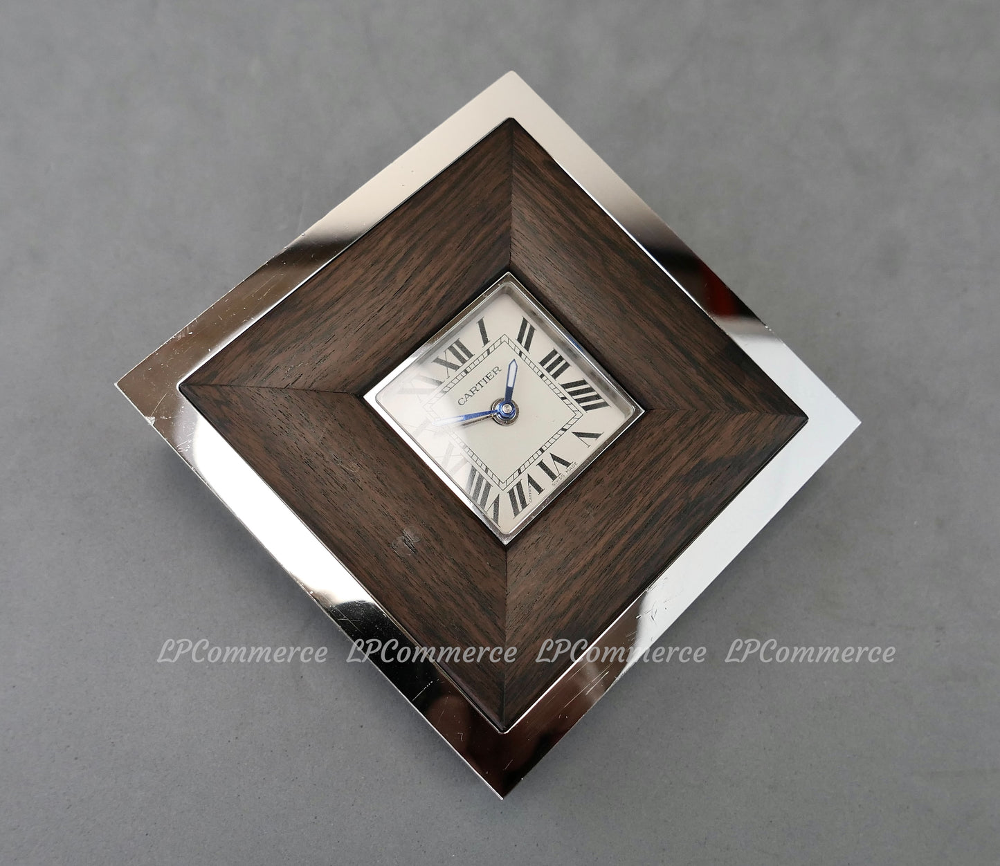 Orologio sveglia da tavolo Cartier Art Deco table clock alarm travel 2747