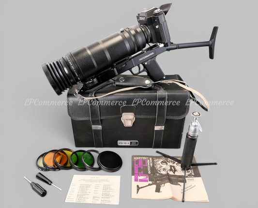 Fotosnaiper Zenit FS 12-2 Fotofucile borsa macchina fotografica obiettivo 300