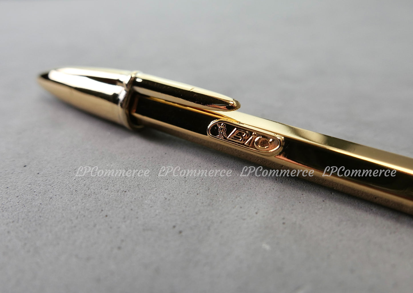 Penna Bic Argento Massiccio 925% GOLD Ballpoint silver solid box vintage design