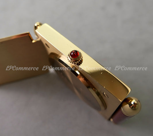 Orologio sveglia Cartier Santos da tavolo funzionante scatola desk clock Watch