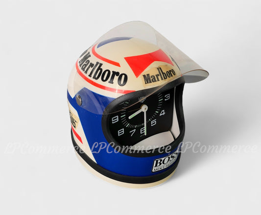 Orologio casco da tavolo Tag Heuer pubblicitario Marlboro table clock helmet