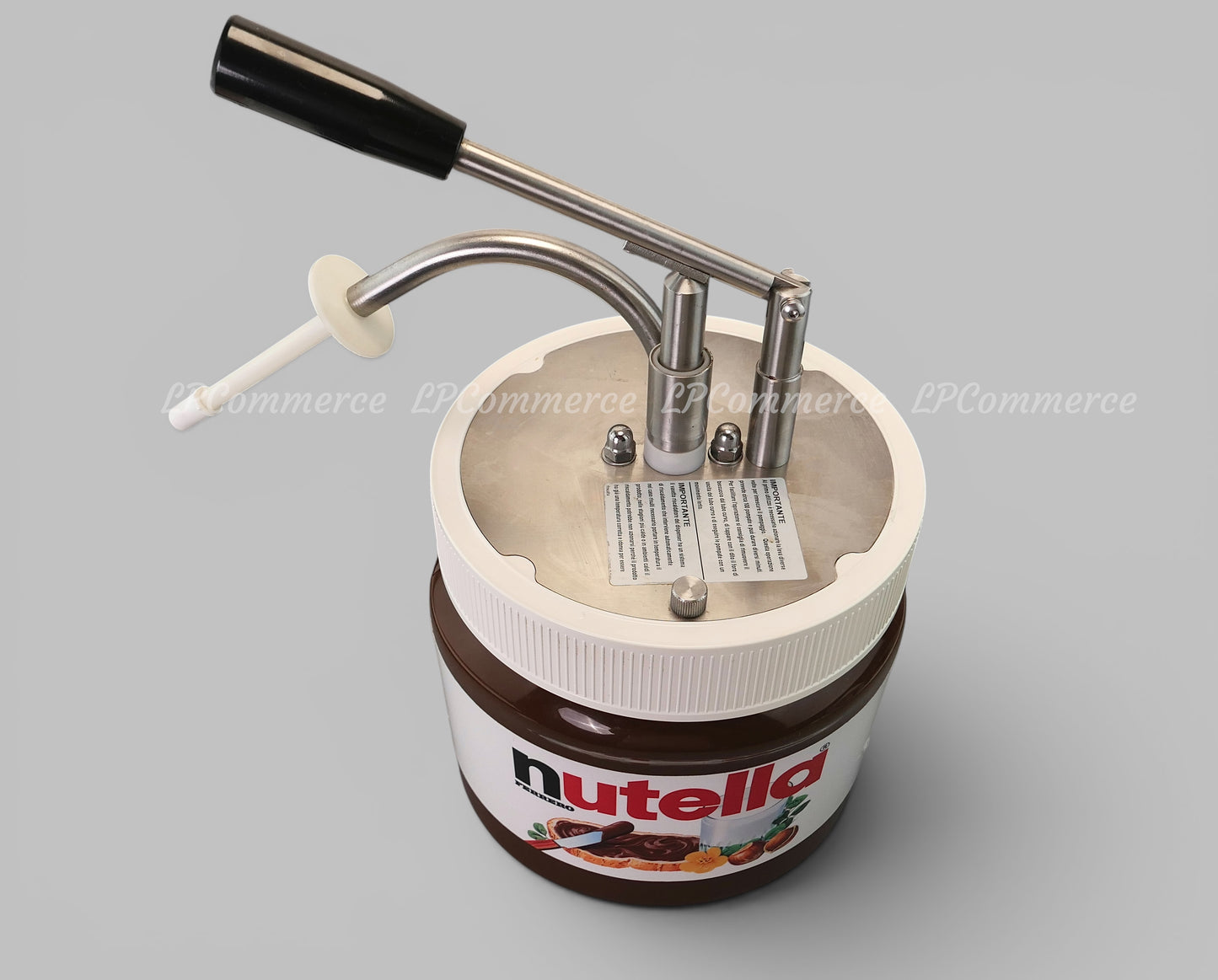 Dispenser Nutella erogatore 3kg termico dosatore barattolo scaldatore cioccolata