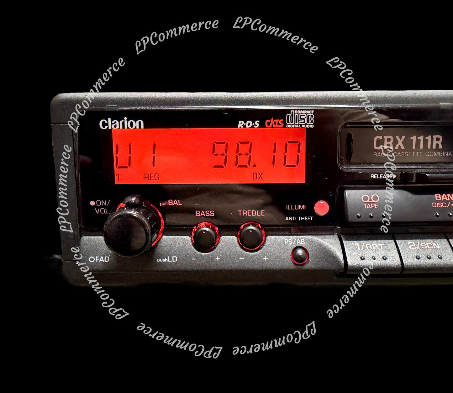 Autoradio Clarion CRX111R Lancia Delta Martini 5 6 Alfa Romeo SZ car radio