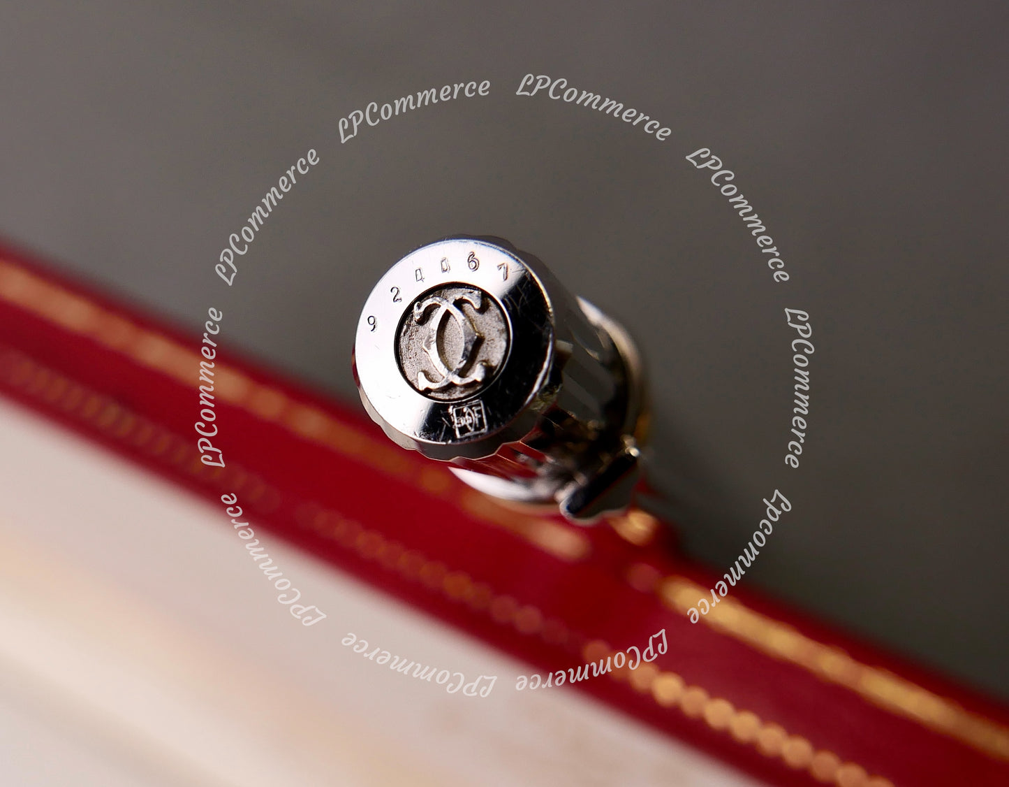 Penna a sfera Cartier Trinity Santos pen Ballpoint vintage box