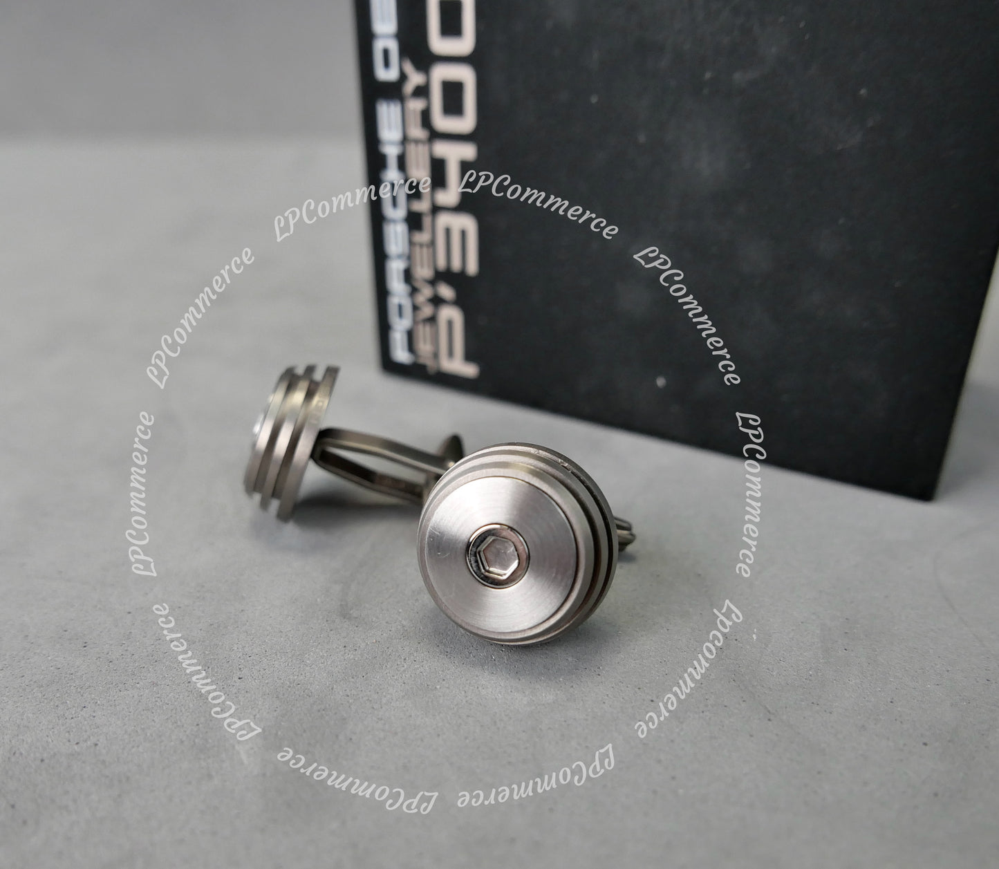 Gemelli Porsche Design P3400 NOS Jewellery Made in Germany Cufflink