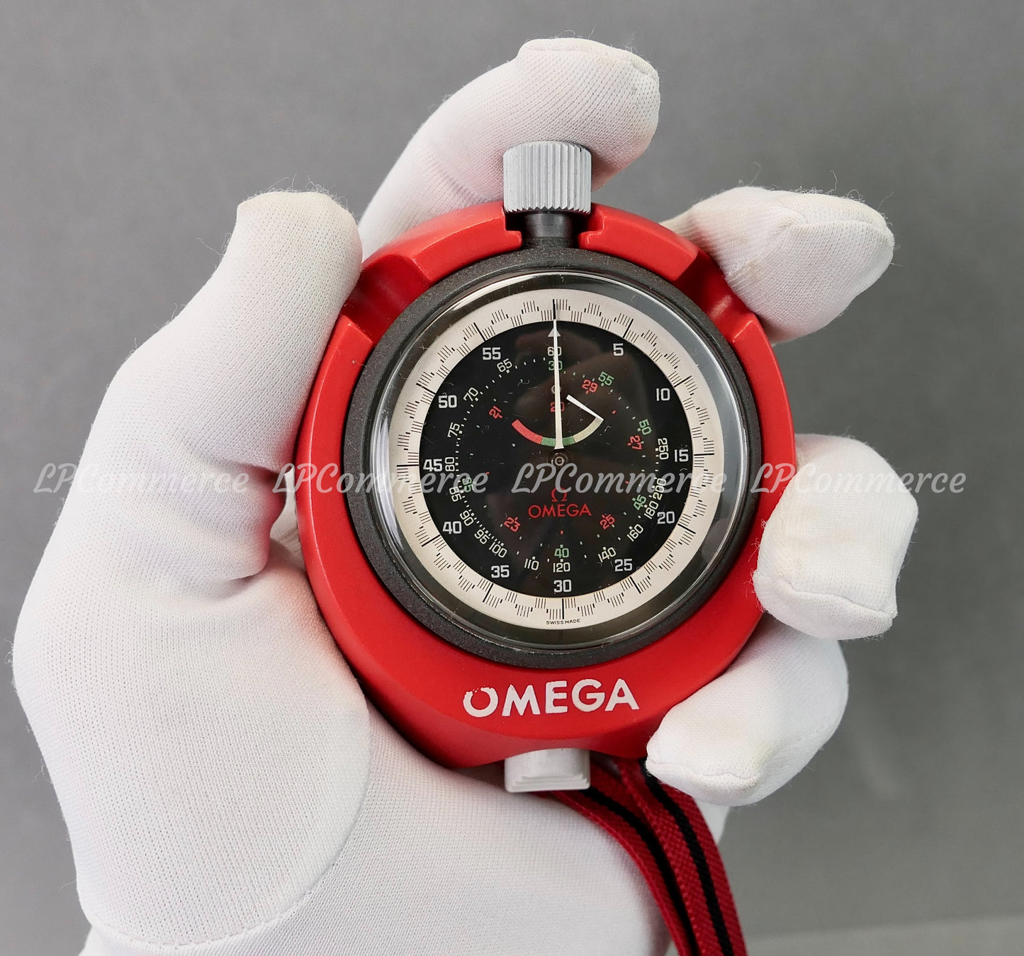 Cronometro da gara Omega carica manuale stopwatch clock